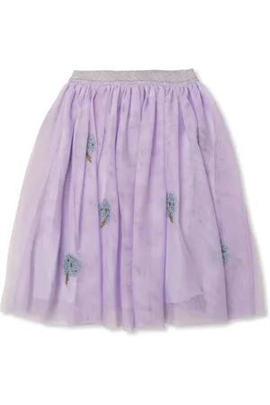 Stella McCartney Minijupe à fleurs brodées