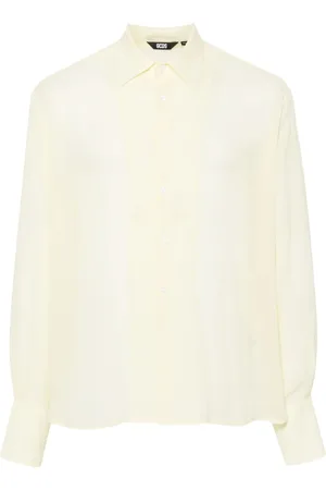 GCDS Chemise à logo brodé