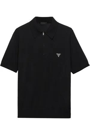 Prada Polo à col zippé