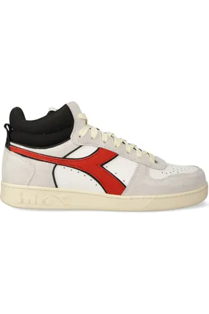 Diadora Baskets en cuir à logo embossé