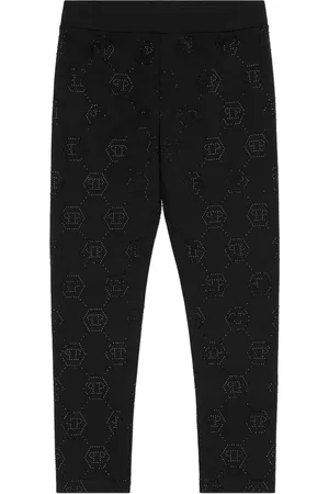 Philipp Plein Legging Monogram Strass