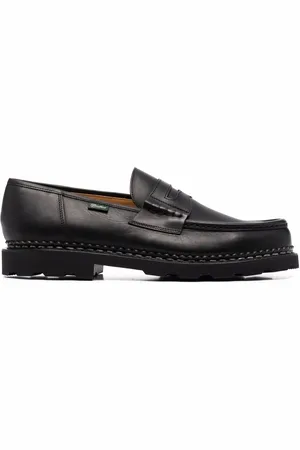Paraboot Mocassins Penny à empiècements contrastants
