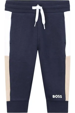 HUGO BOSS Pantalon de jogging à design colour block