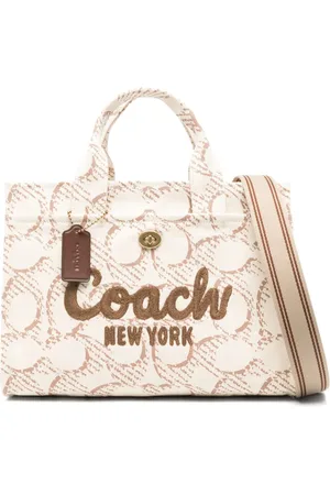 Coach Sac porté épaule en toile