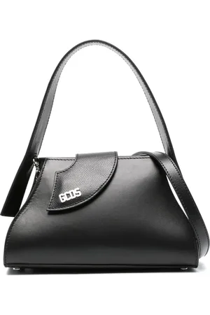 GCDS Mini sac Comma en cuir