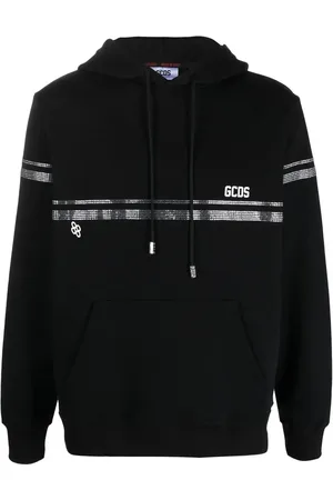 GCDS Hoodie EKD à ornements en cristal