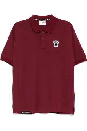 A Bathing Ape Polo à logo Moonface