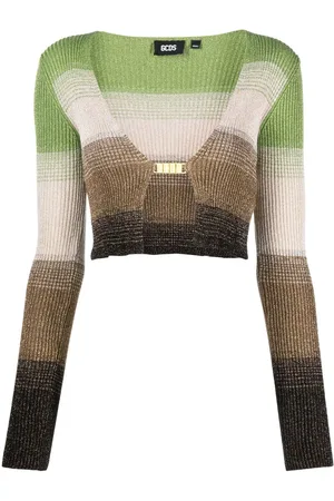 GCDS Cardigan crop en effet dégradé