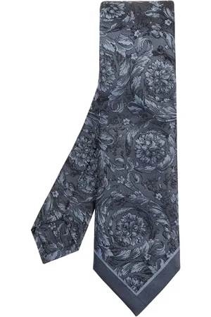 VERSACE Cravate à motif Barocco en jacquard