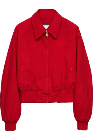 Prada Veste à découpe logo