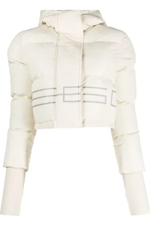GCDS Veste bomber matelassée à logo imprimé