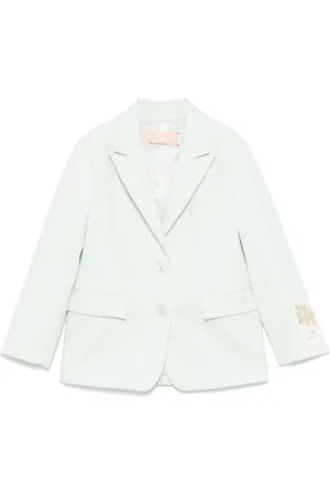 Elisabetta Franchi Blazer à patch logo