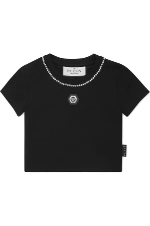 Philipp Plein T-shirt à ornements en cristal
