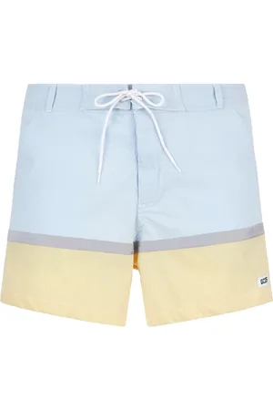 GCDS Short de bain rayé à lien de resserrage