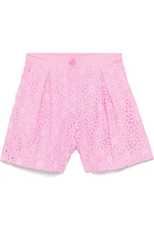 MISS GRANT Short à dentelle fleurie