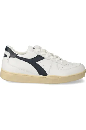 Diadora Baskets en cuir à logo embossé