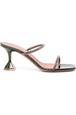 Amina Muaddi Mules Gilda 95 mm
