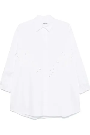 Dondup Robe-chemise à broderies