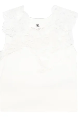 ERMANNO SCERVINO Débardeur à fleurs en dentelle
