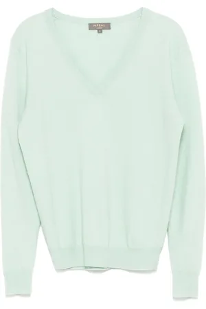N.PEAL Pull Phoebe à col v