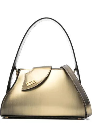 GCDS Petit sac à main Comma à motif holographique
