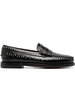 SEBAGO Mocassins en cuir à détails de clous