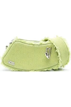 GCDS Sac porté épaule Comma en jean