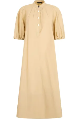Liu Jo Robe ceinturée à manches bouffantes