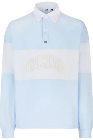 GCDS Polo en coton à logo brodé