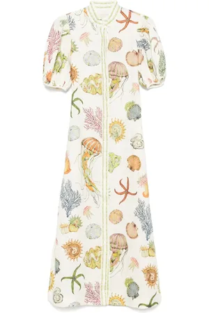 ALÉMAIS Robe-chemise Sea