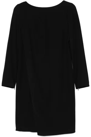 Emporio Armani Robe courte à détails plissés