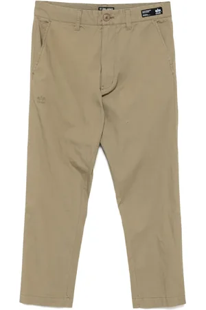 Izzue Pantalon à logo brodé