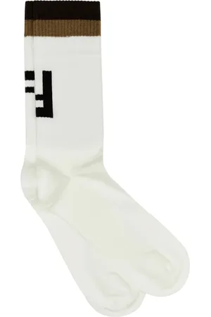 Fendi Chaussettes en coton mélangé