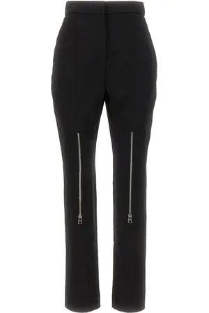 Alexander McQueen Pantalon fuselé à design plissé