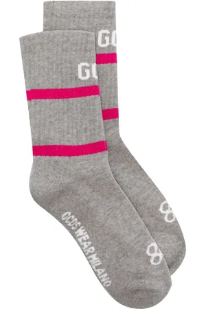GCDS Chaussettes nervurées à logo