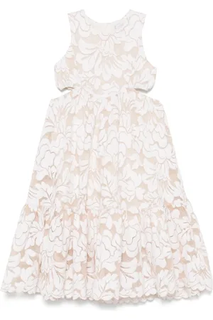 MISS GRANT Robe à fleurs en dentelle