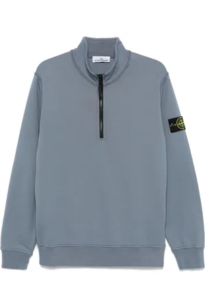 Stone Island Sweat en coton à patch Compass