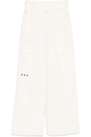 Moncler Pantalon cargo à effet froissé