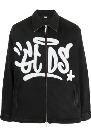 GCDS Veste à logo imprimé