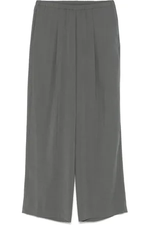 ALYSI Pantalon à effet velours