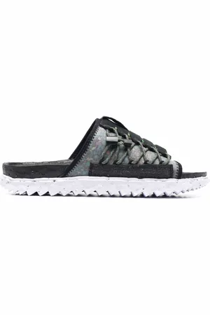 Nike Claquettes Asuna Crater à patch logo