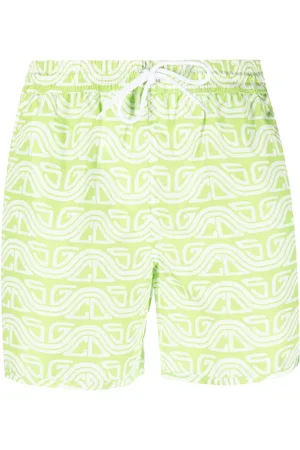 GCDS Short de bain à imprimé abstrait