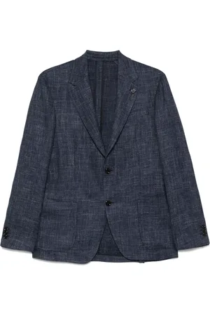 LARDINI Blazer à simple boutonnage