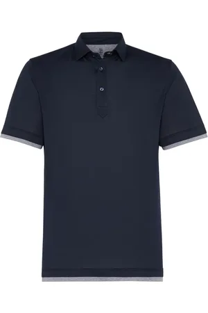Brunello Cucinelli Polo à effet superposé