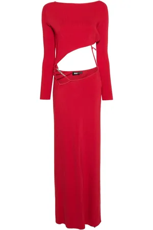 GCDS Robe longue asymétrique