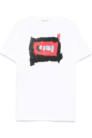 Marni T-shirt à patch logo