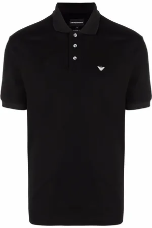 Emporio Armani Polo à détail de logo
