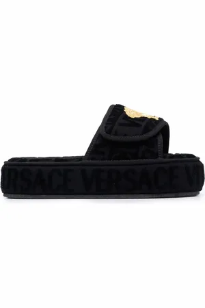 VERSACE Chaussons Allover