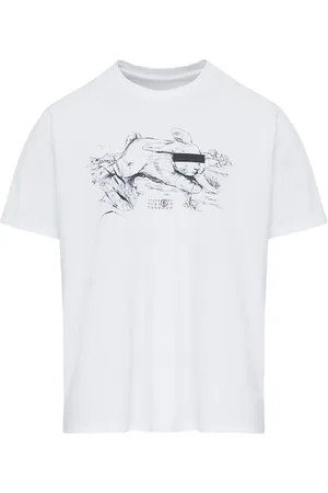 Maison Margiela T-shirt à imprimé graphique