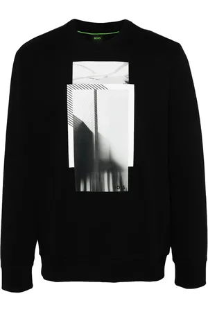 HUGO BOSS Sweat à imprimé graphique